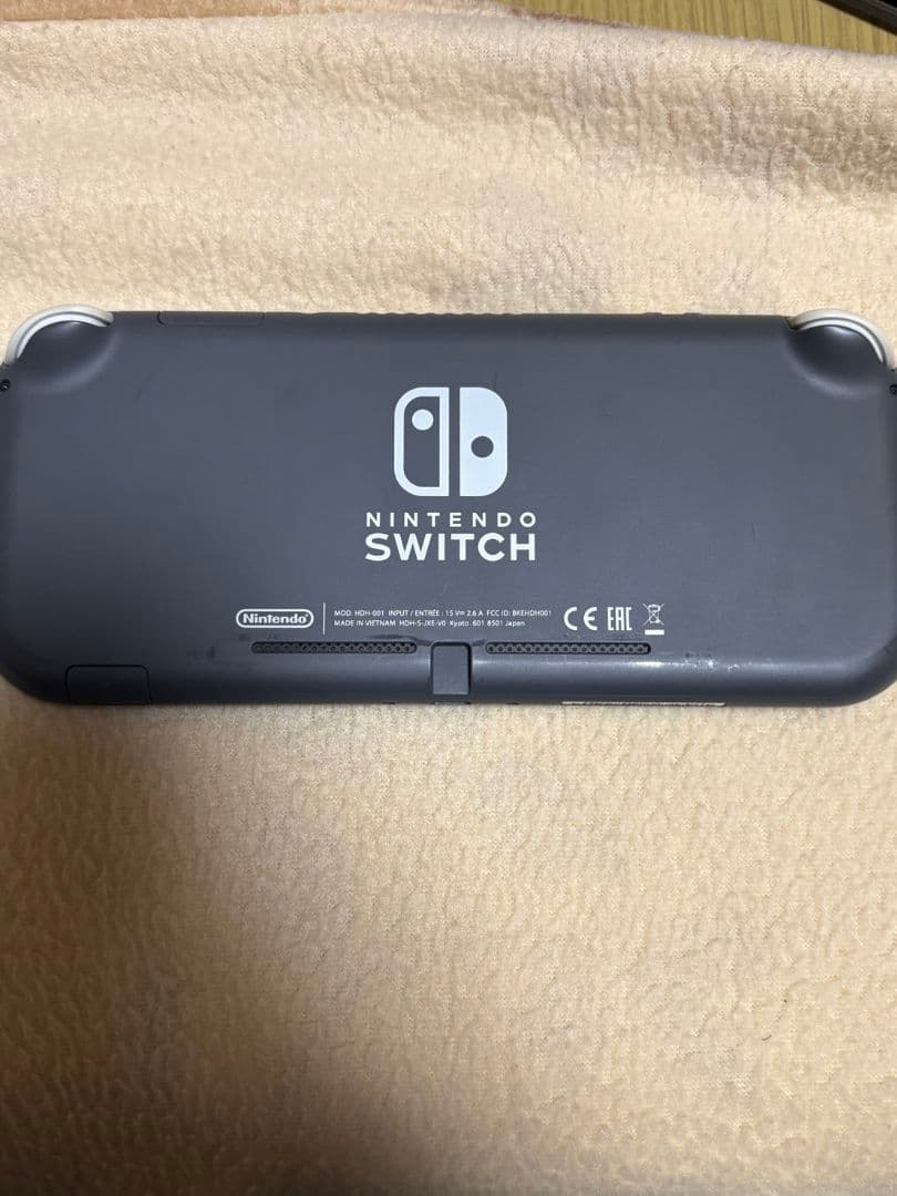 Nintendo Switch Lite グレー 本体 箱付きジャンク