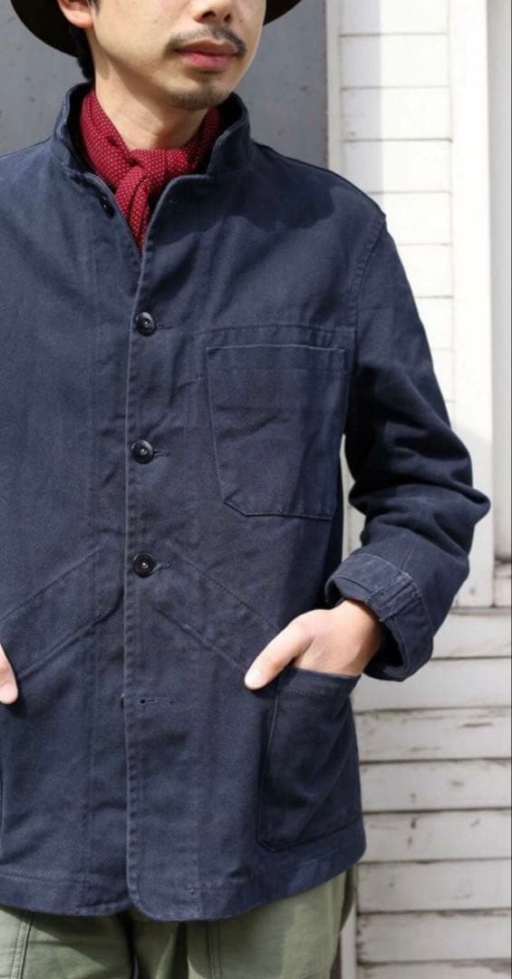 BRITISH WORK JACKET（NAVY） Arch Sapporo L