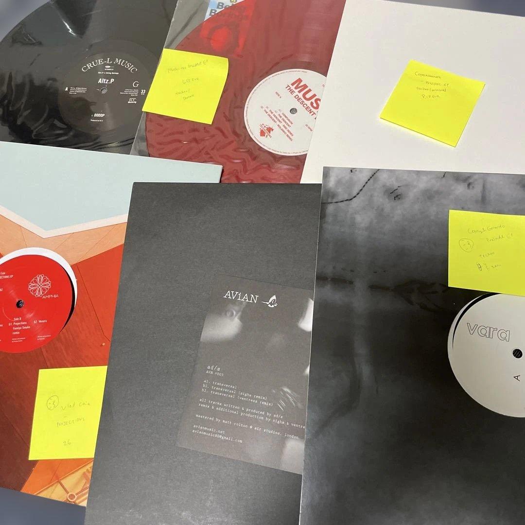 techno/techhouse/minimal中心未使用レコード30枚A