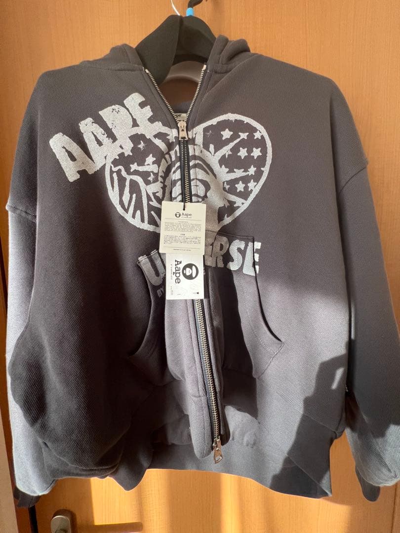 AAPE MAIN ZIP UP HOODIE ジップパーカー　フーディー