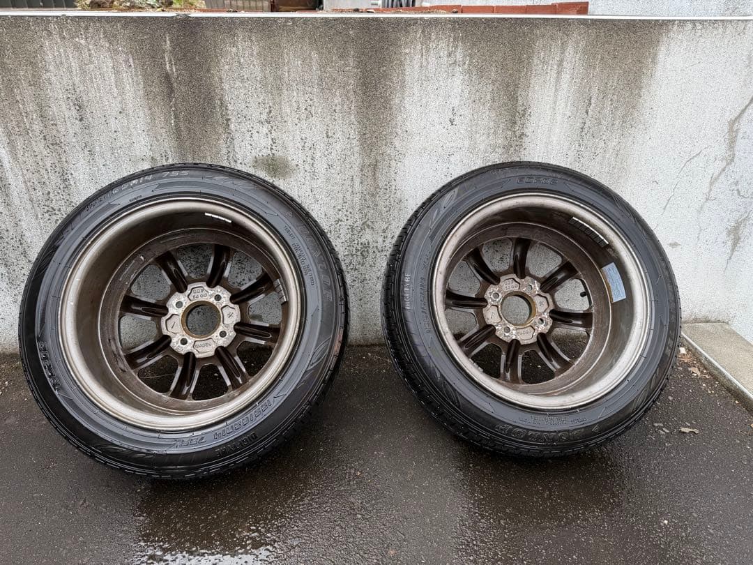 ②必ず4本セットでの購入でお願いします RSワタナベ 14インチ　ホイールセット