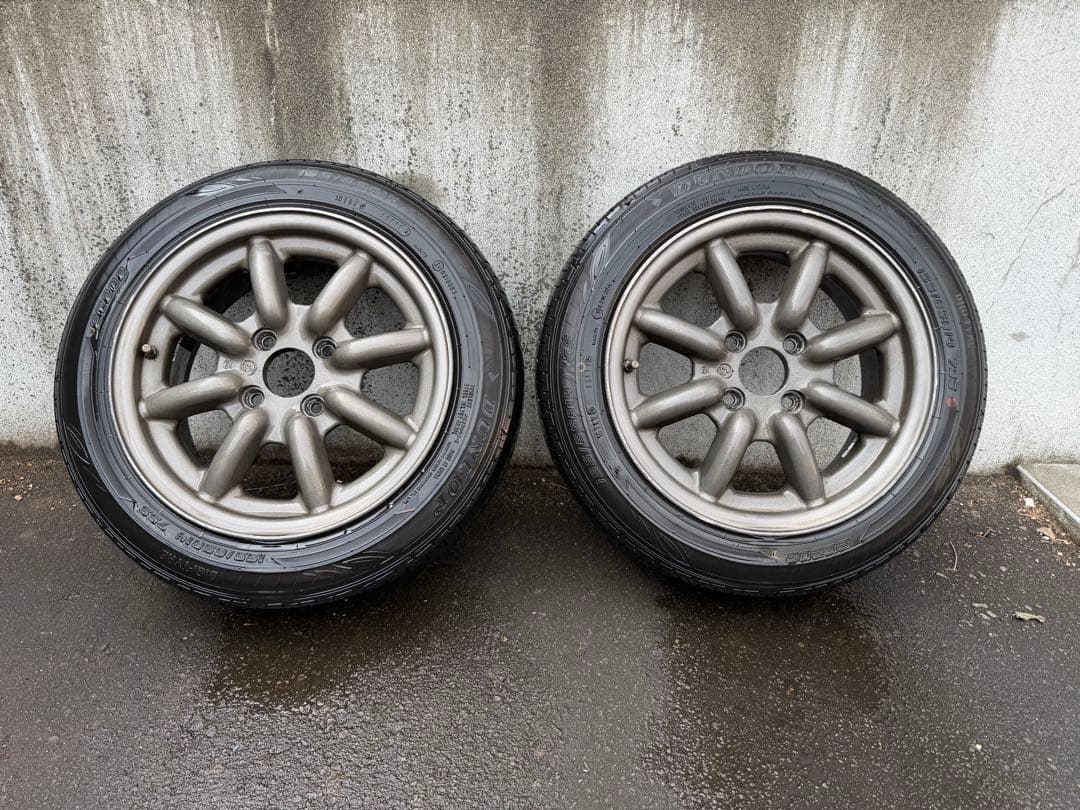 ②必ず4本セットでの購入でお願いします RSワタナベ 14インチ　ホイールセット