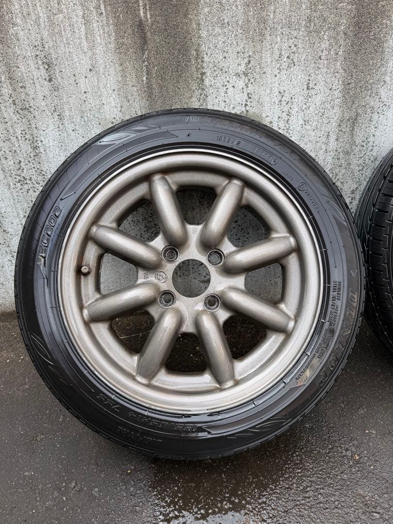 ②必ず4本セットでの購入でお願いします RSワタナベ 14インチ　ホイールセット