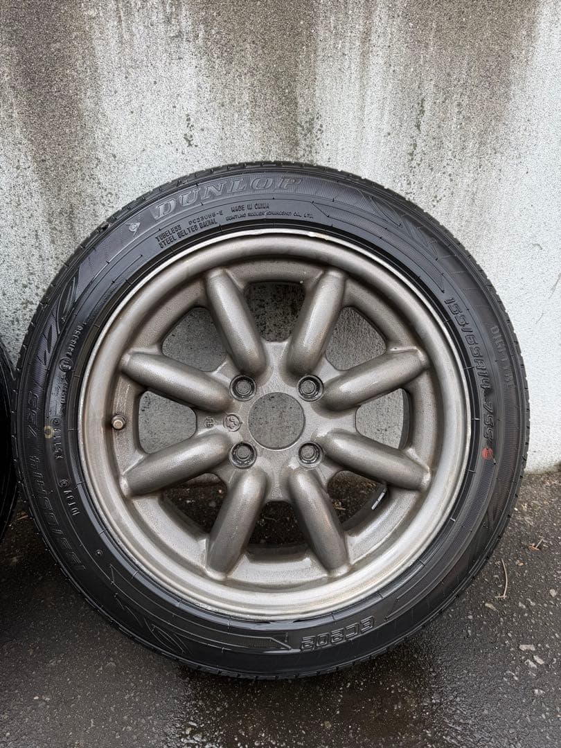 ②必ず4本セットでの購入でお願いします RSワタナベ 14インチ　ホイールセット