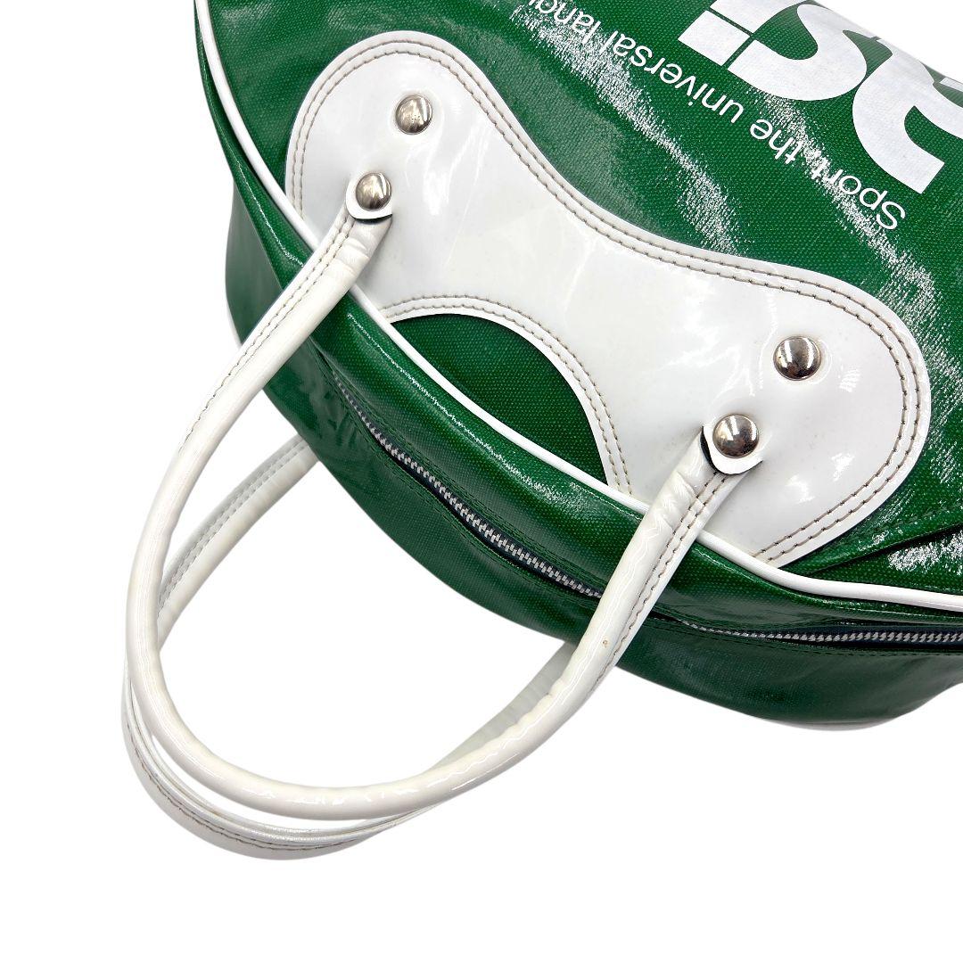 入手困難 80's 90's●ASICS y2k エナメルバッグ ヴィンテージ