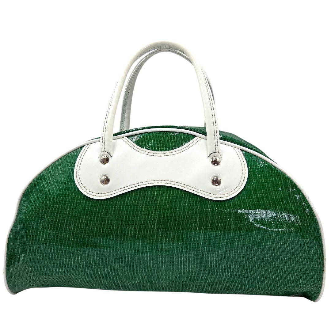 入手困難 80's 90's●ASICS y2k エナメルバッグ ヴィンテージ