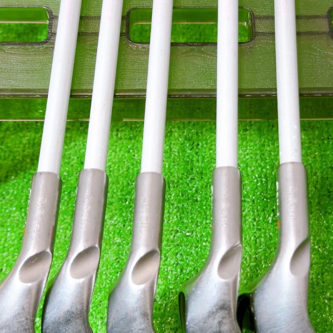 希少! PING ピン Faith アイアンセット　5本　レディース　レフティ