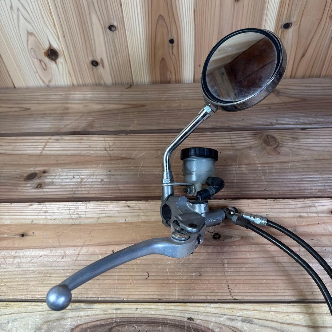 【当時物】純正gs400 gsx400f ダブルキャリパーニッシンマスターセット