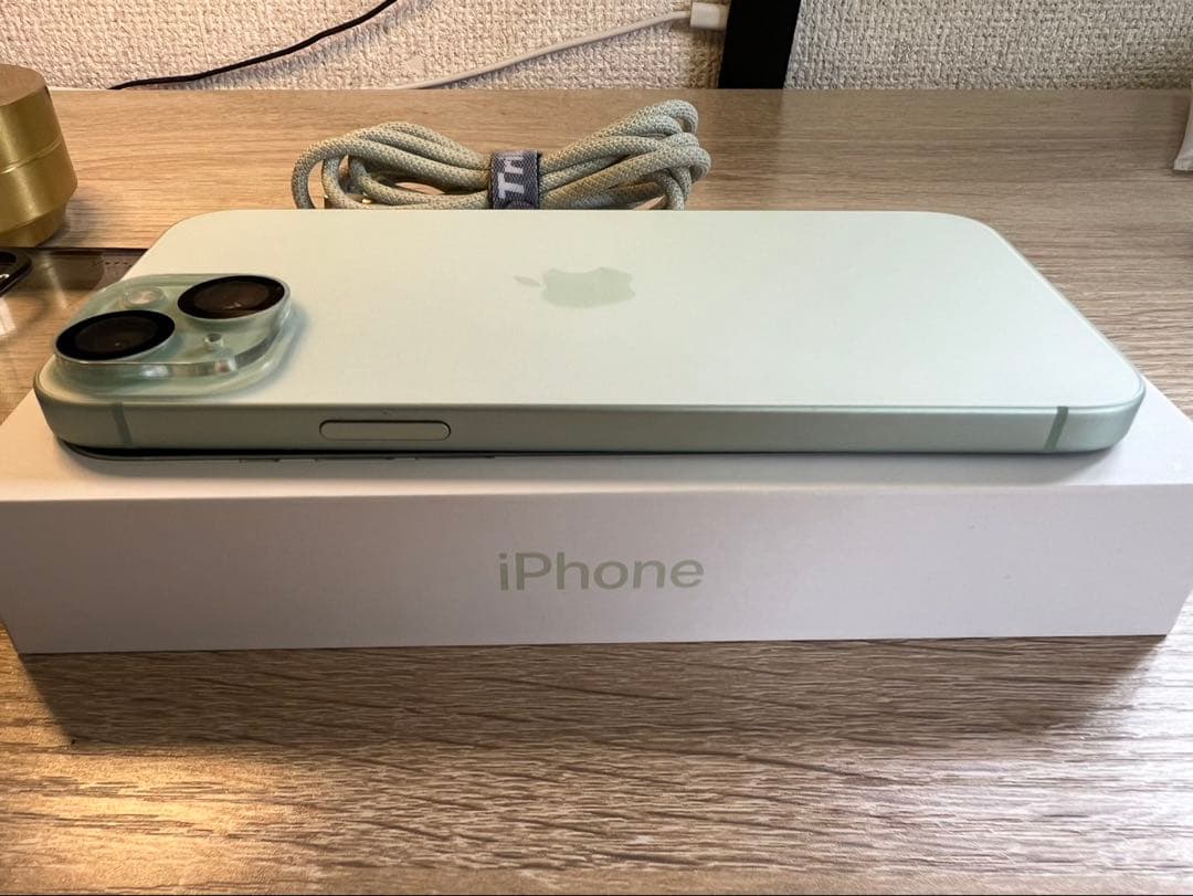 【美品】iPhone15Plus 128GB CASETiFY・Anker付