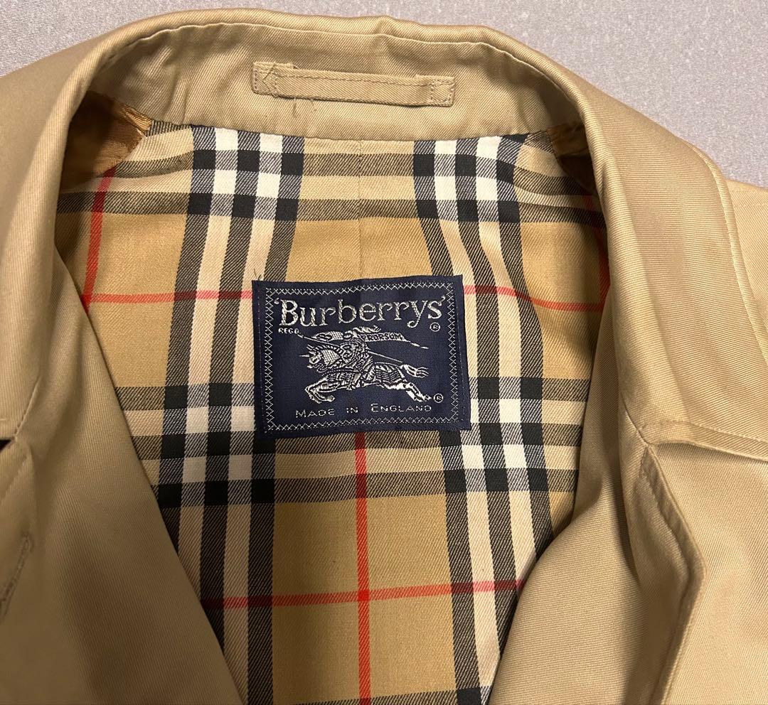 Burberrys ベージュ トレンチコート ノバチェック 腰紐付き 8号