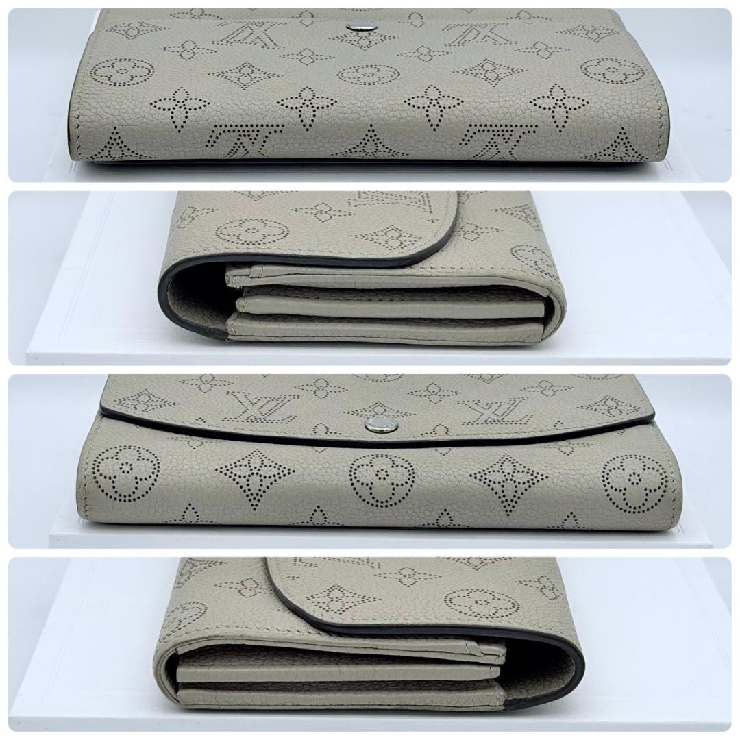 ルイヴィトン マヒナ ポルトフォイユ イリス ガレ 二つ折り長財布