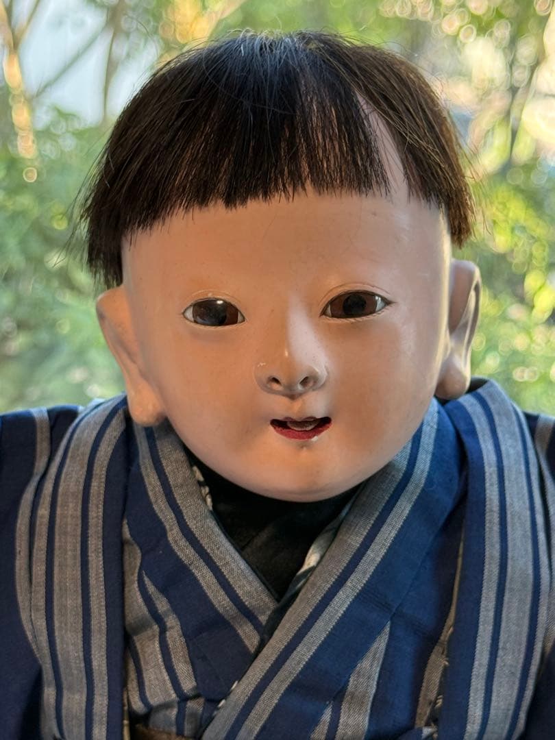 市松人形　抱き人形　伊東久重　42cm