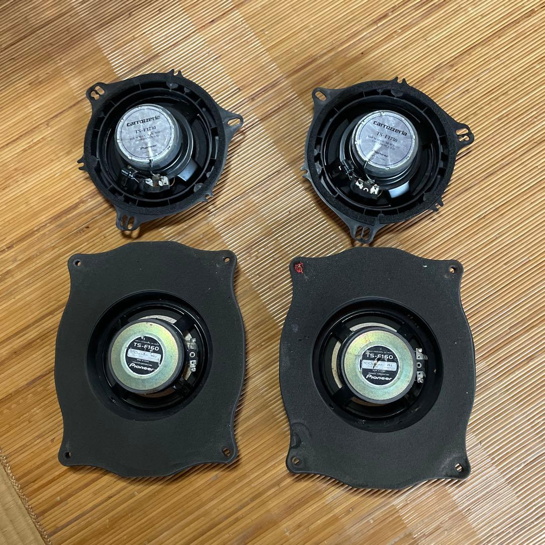 カロッツエリアスピーカー 4個セット