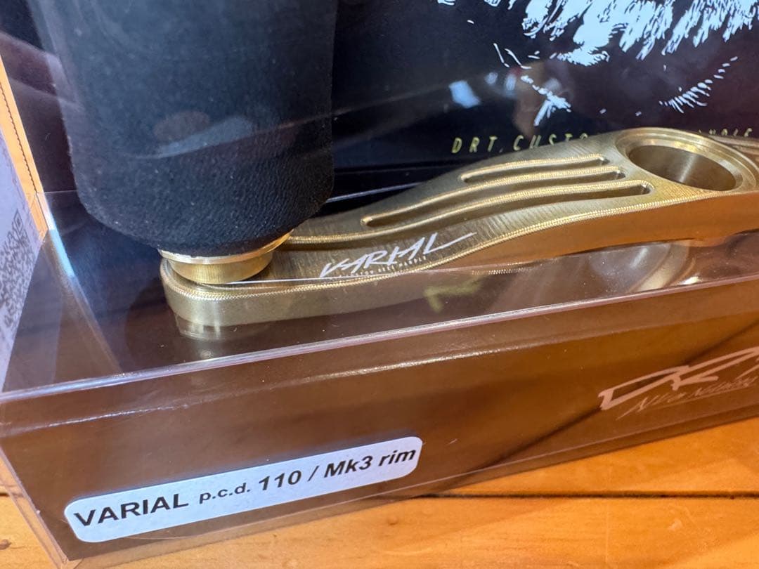 DRT VARIAL 110 Mk3 rim ゴールド キープキャスト限定