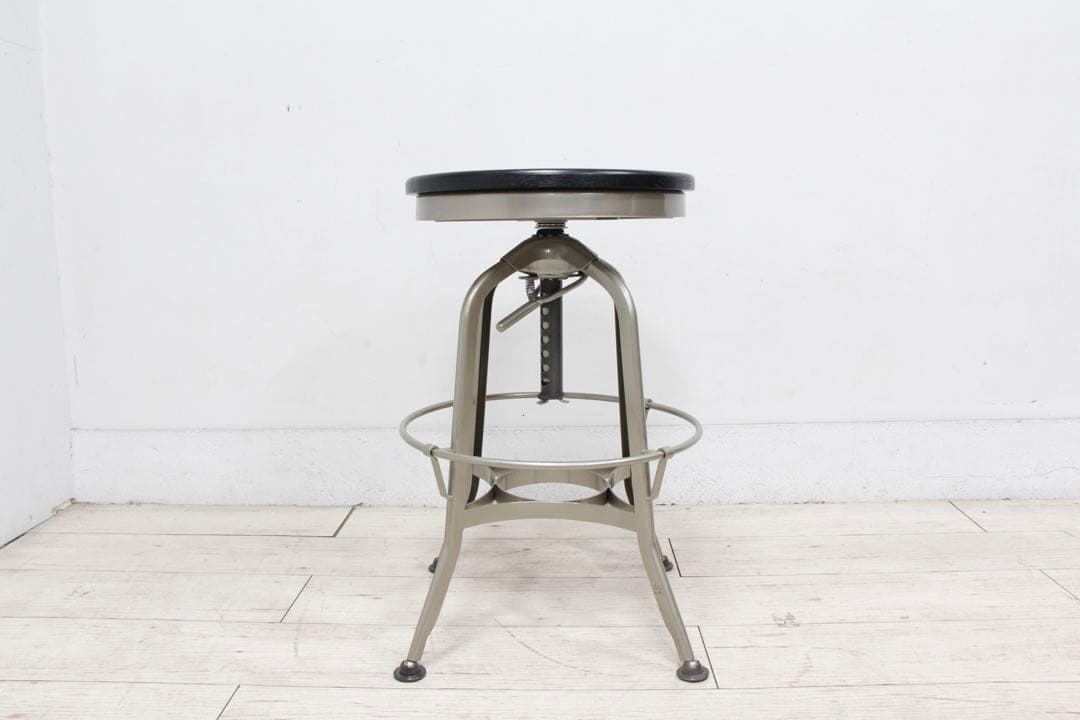 【極美品】 関家具 クラッシュゲート トレドII ハイスツール