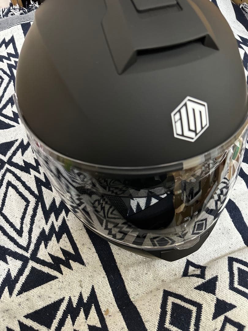 ILM バイク用 システムヘルメット フルフェイス SG/PSC正規品内装着脱