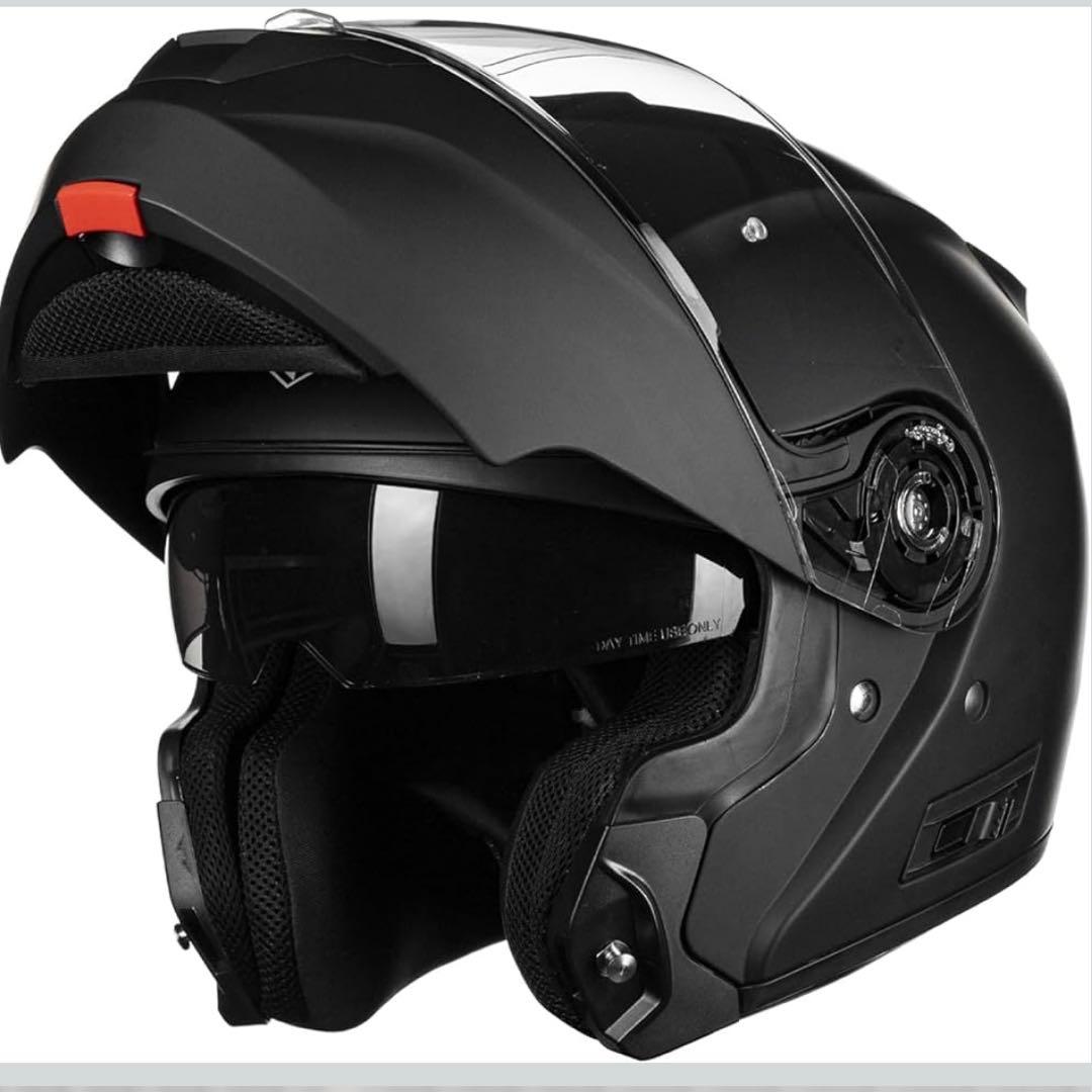 ILM バイク用 システムヘルメット フルフェイス SG/PSC正規品内装着脱