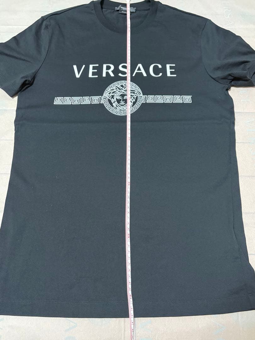 VERSACE ブラック Tシャツ S