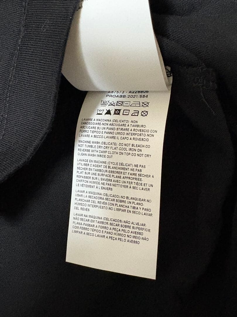 VERSACE ブラック Tシャツ S