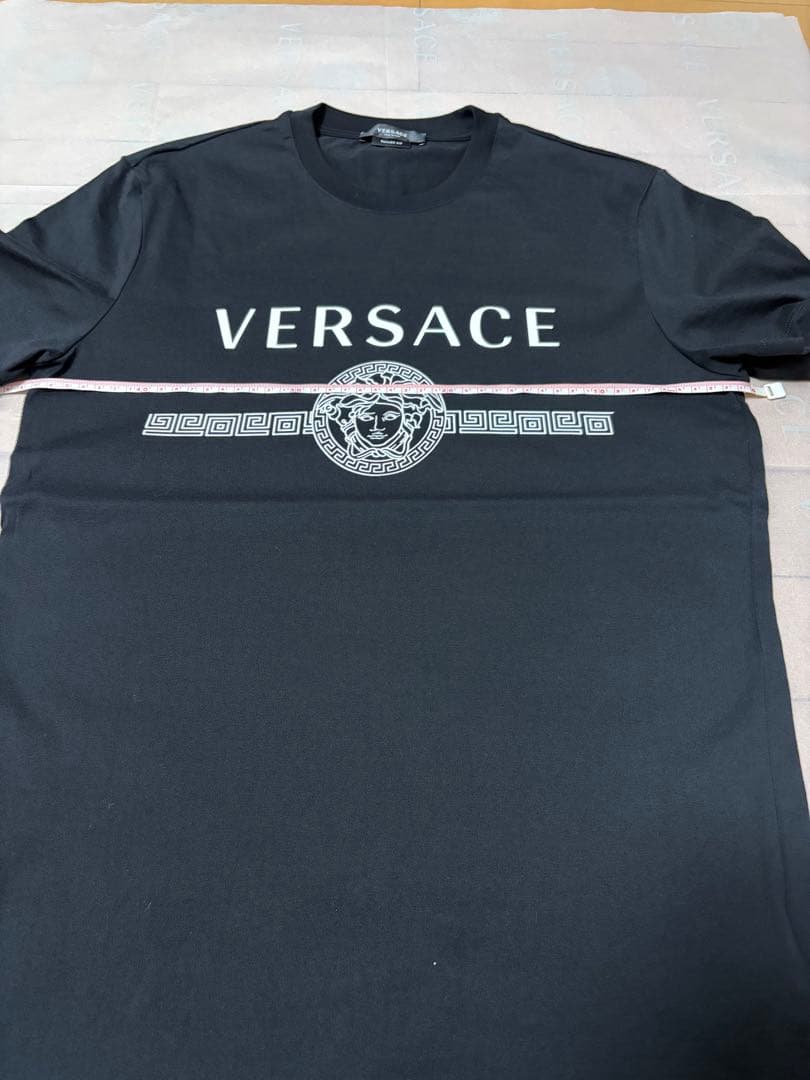 VERSACE ブラック Tシャツ S