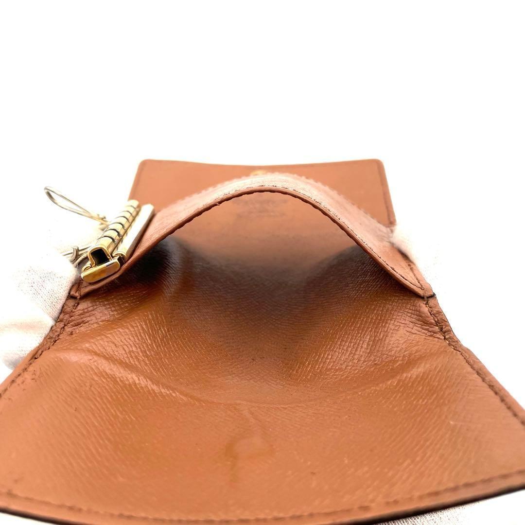 美品❣️ルイヴィトン モノグラム ミュルティクレ6 6連キーケース ブラウン 茶