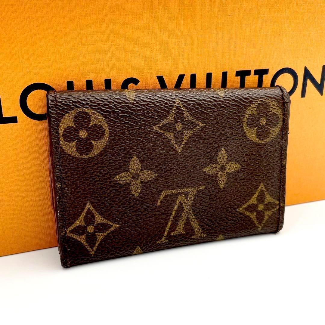 美品❣️ルイヴィトン モノグラム ミュルティクレ6 6連キーケース ブラウン 茶