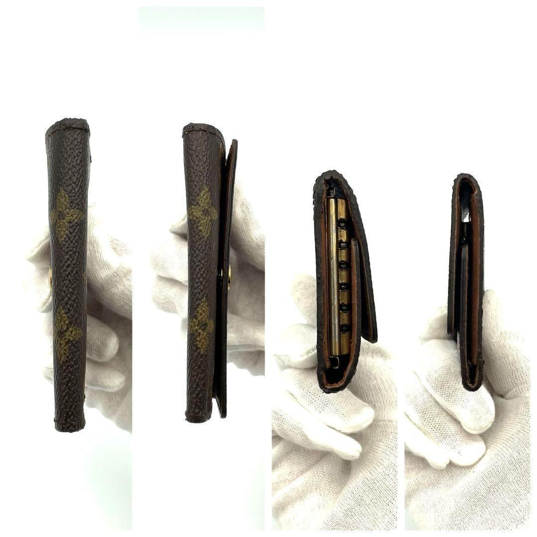 美品❣️ルイヴィトン モノグラム ミュルティクレ6 6連キーケース ブラウン 茶