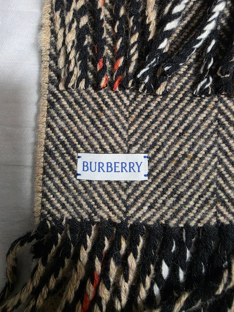 【未使用】最高級ラインBURBERRY PRORSUM　リバーシブルマフラー