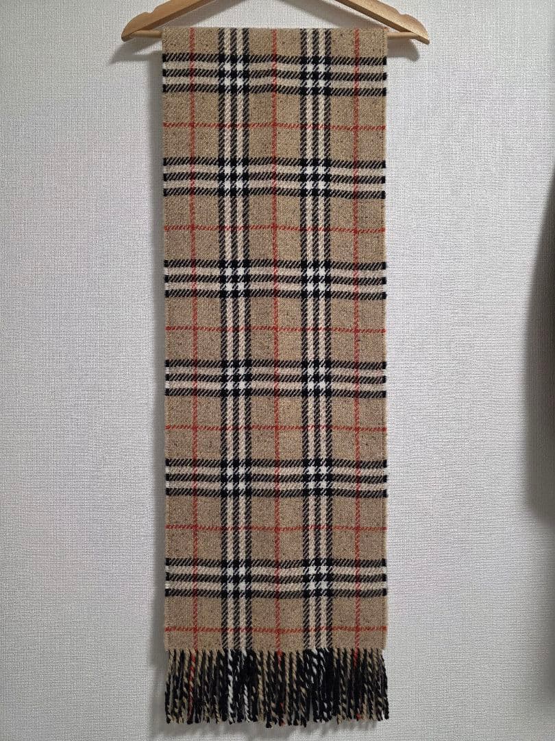 【未使用】最高級ラインBURBERRY PRORSUM　リバーシブルマフラー