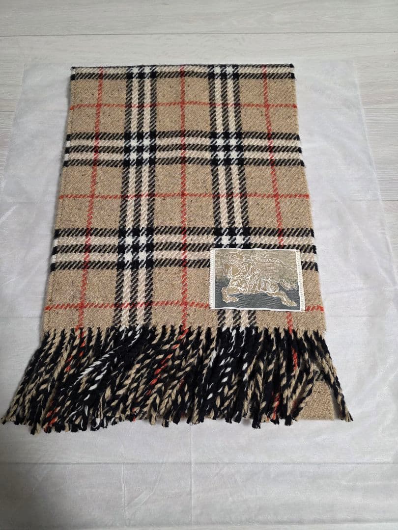 【未使用】最高級ラインBURBERRY PRORSUM　リバーシブルマフラー