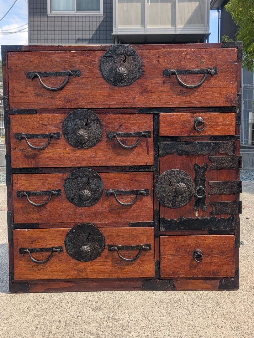 時代箪笥 箪笥 和家具 古道具 アンティーク家具 当時物 レトロ 骨董品 古民家