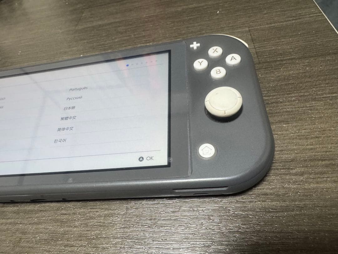 Nintendo Switch Lite グレー 本体 あつまれどうぶつの森付き