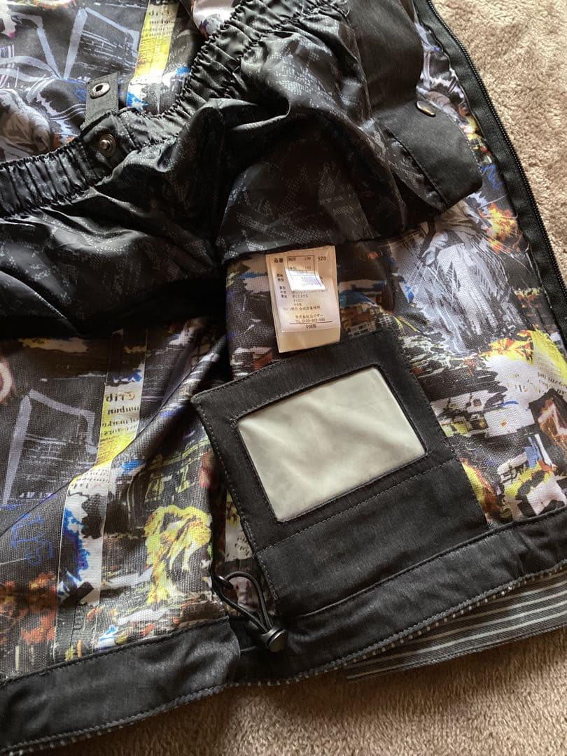 SIMSＸxnixメンズXLスノボウェアスキーウェア手袋インナーパットセット