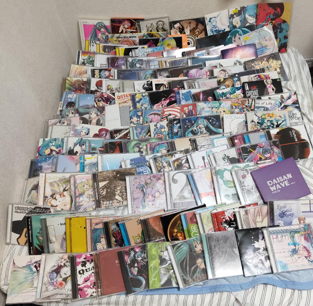 説明必読　ボカロ　CD　まとめ売り　140枚　初音ミク　歌い手　同人音楽