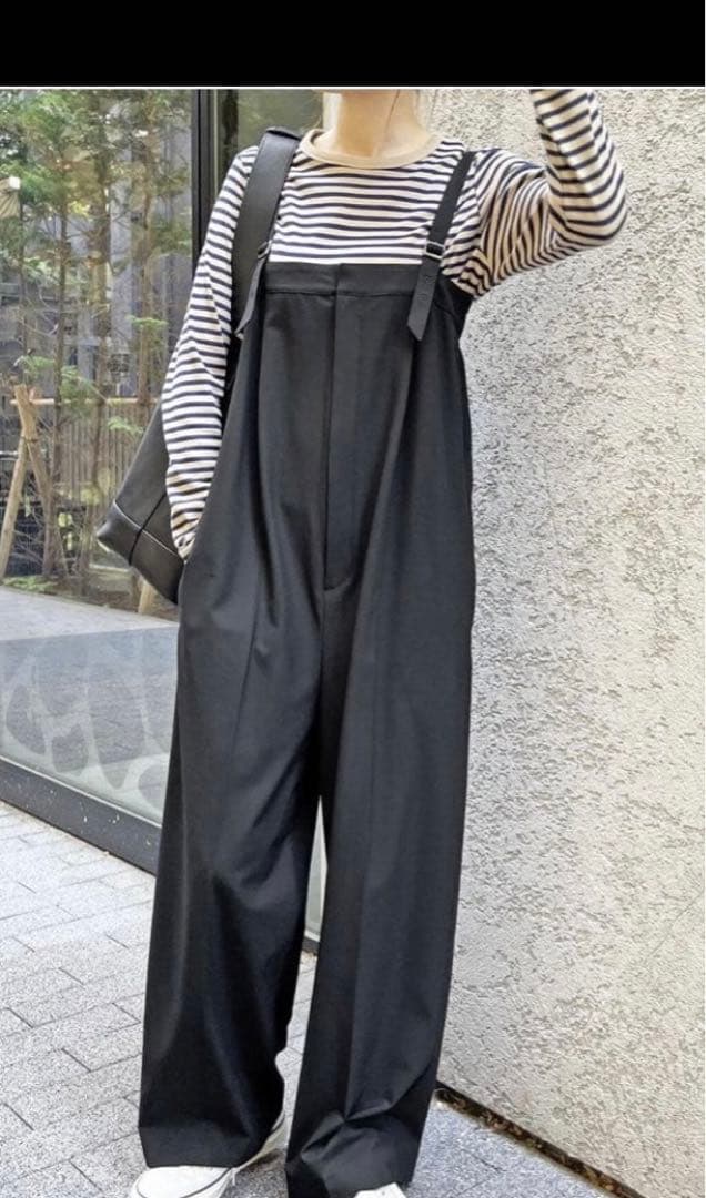 Spick and Span ベアオールインワン（ブラック）