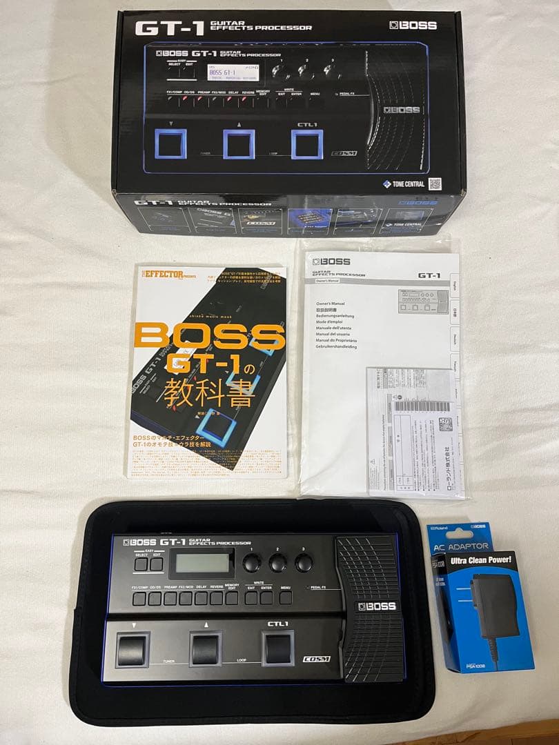 【美品】BOSS GT-1 PSA100S2 GT-1の教科書