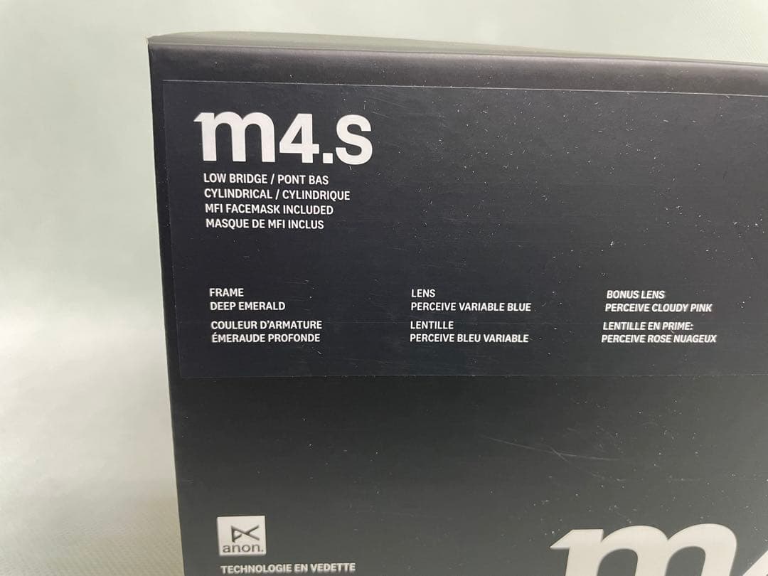 スキー・スノーボードアクセサリー anon. 24-25 M4S DEEP EMERALD