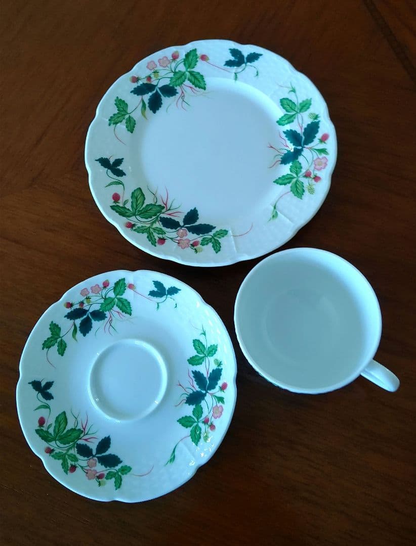 Raynaudジョルジュサンドカップ&ソーサー&プレート3点