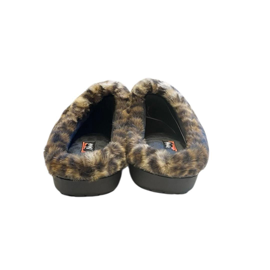 靴 WACKO MARIA LEOPARD FUR AORORA SANDALS