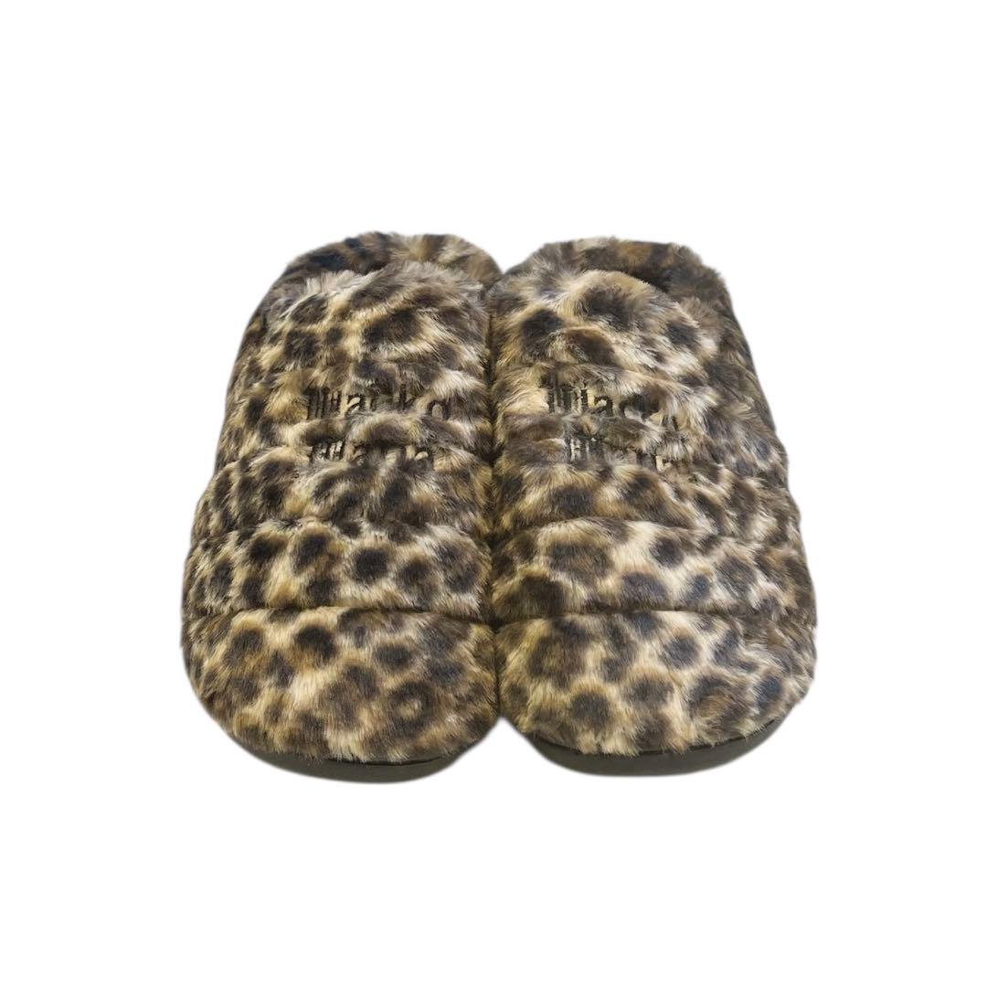 靴 WACKO MARIA LEOPARD FUR AORORA SANDALS