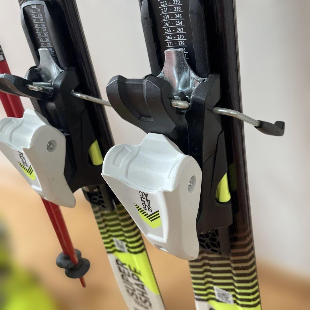 HEAD SUPERSHAPE 127cm（子供用）＋ブーツＨＥＡＤ 23cm