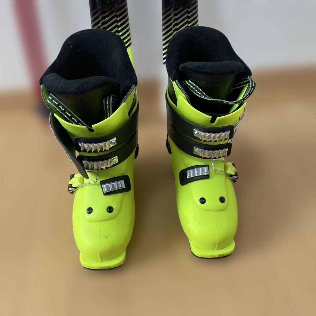 HEAD SUPERSHAPE 127cm（子供用）＋ブーツＨＥＡＤ 23cm