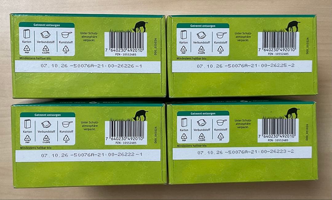 Holle(ホレ)Bioオーガニックやぎの粉ミルクStep2(6ヶ月から) 4箱