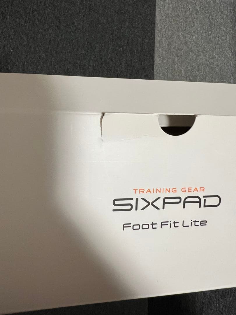 SIXPAD Abs Fit ライトグレー 箱付き