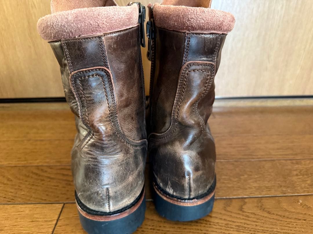 自*い様 08aw NUMBER (N)INE ワークブーツ　サイズ9