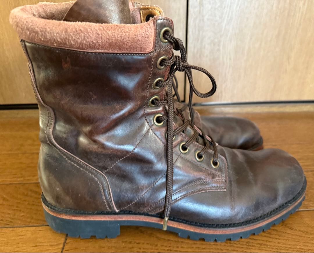 自*い様 08aw NUMBER (N)INE ワークブーツ　サイズ9