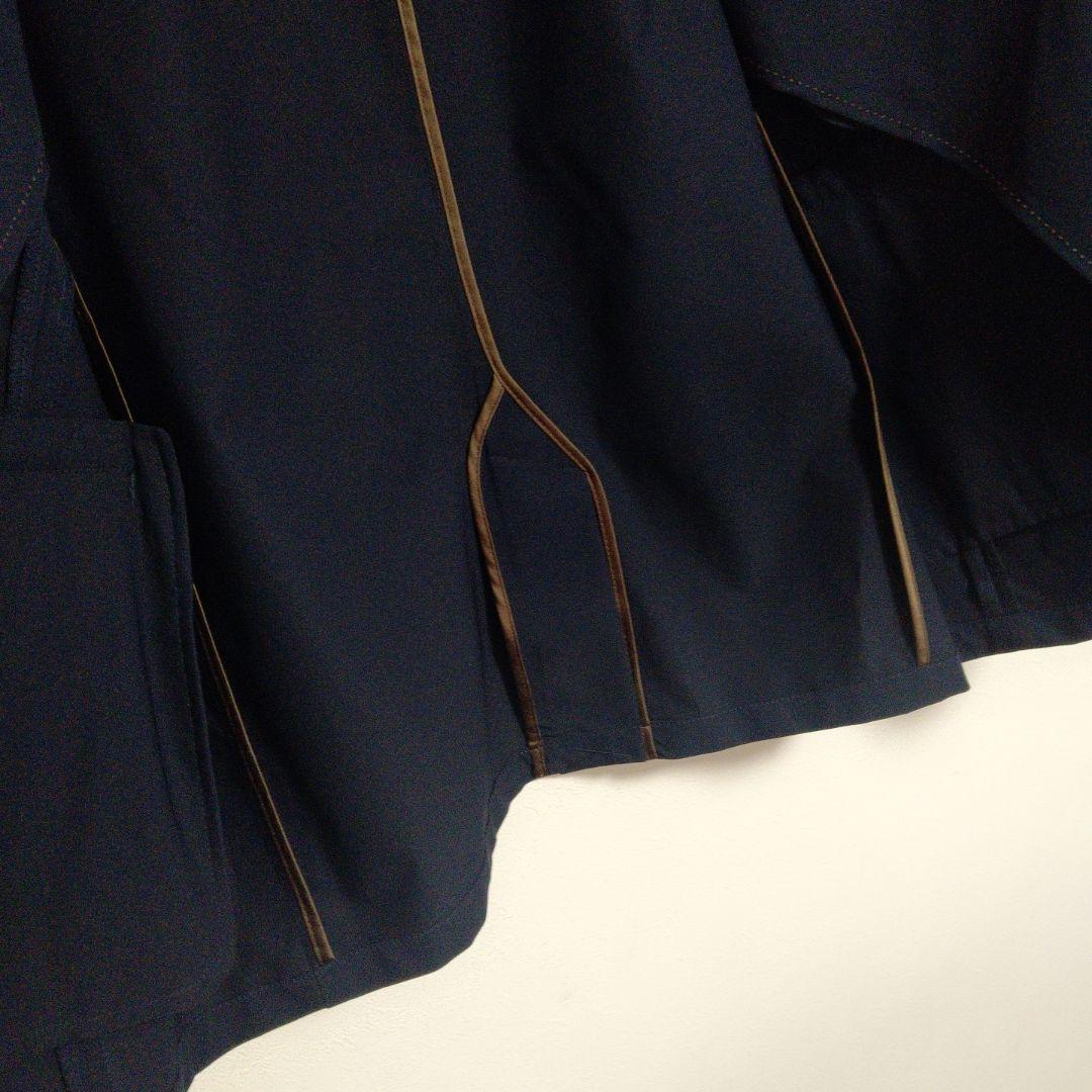 美品 ✨️ ナノユニバース ダメリーノ SOLOTEX セットアップ XL 紺