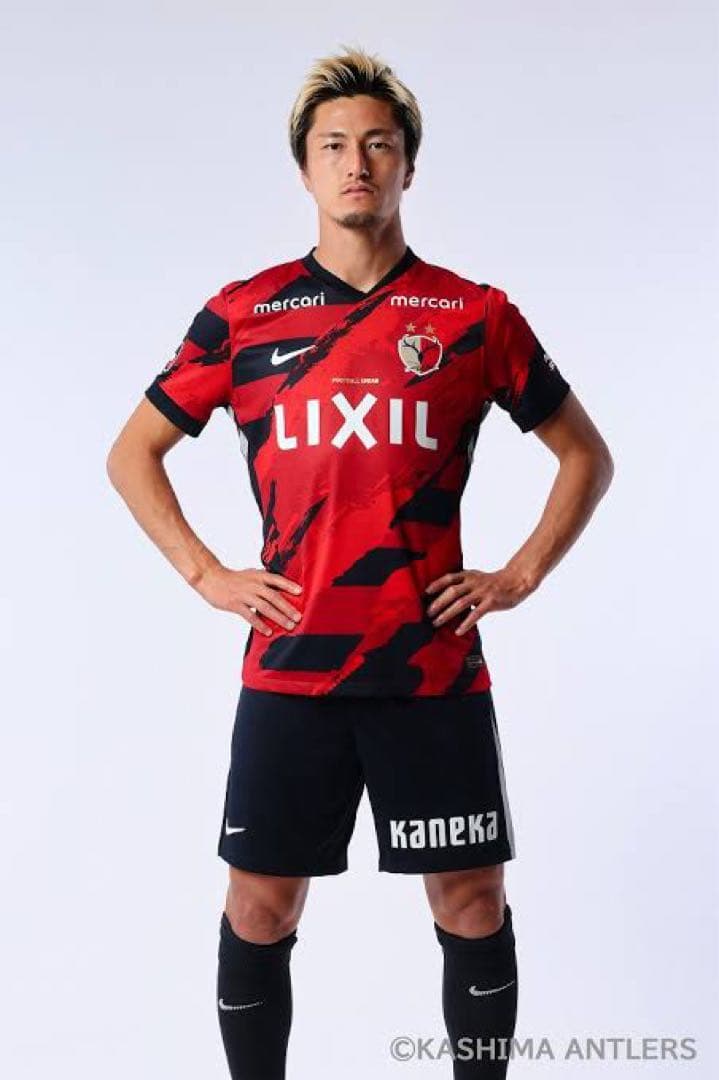鹿島アントラーズ2025 鈴木優馬選手40番Lサイズ