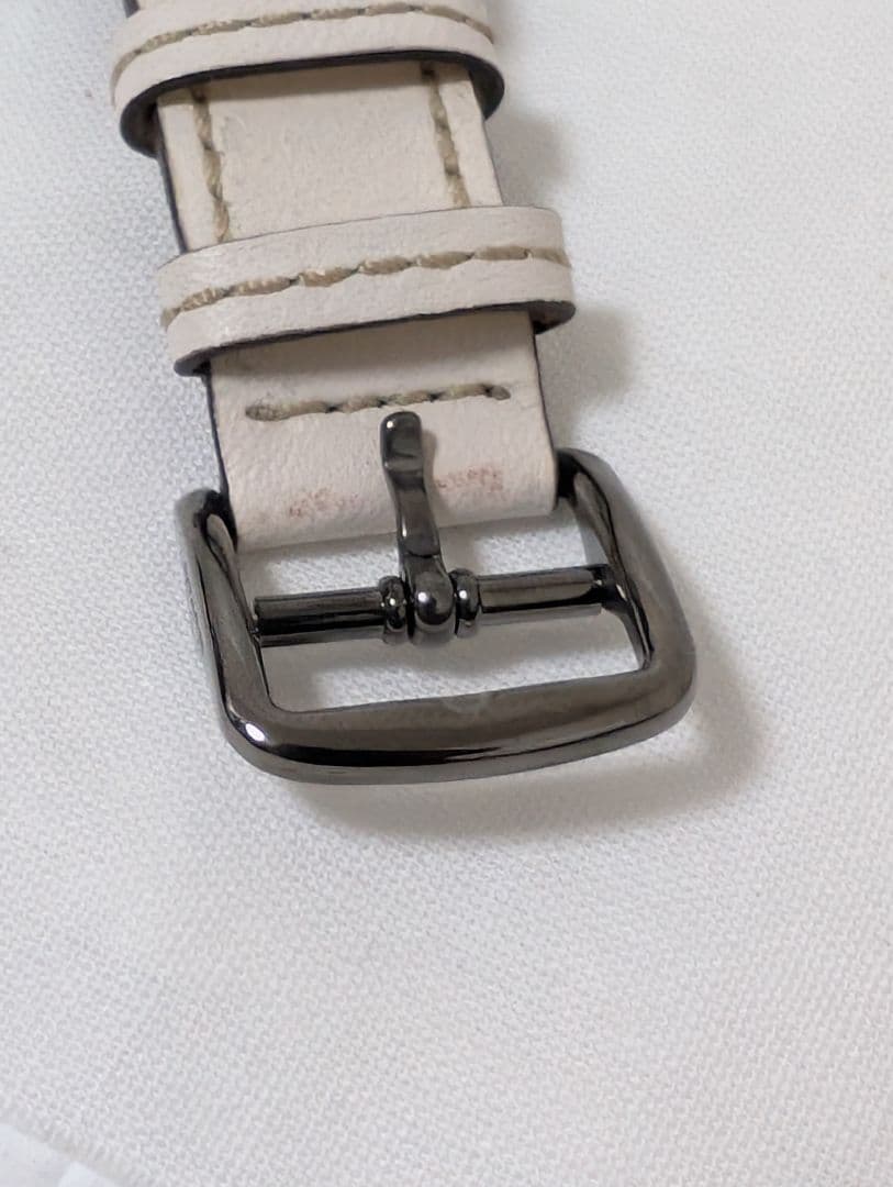 美品　COACH　腕時計　クォーツ　レディース　レザー　花柄　稼働中