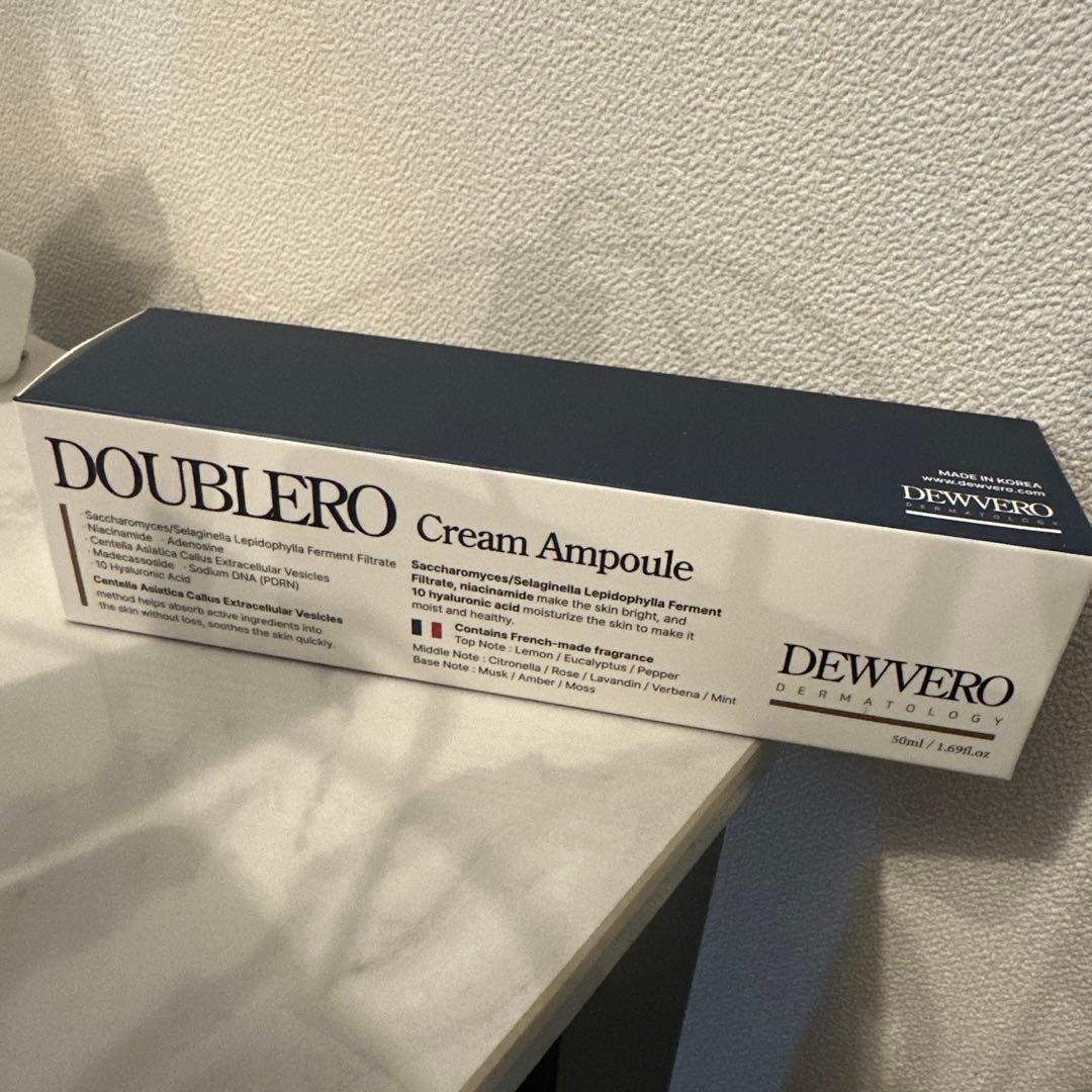 DEWVERO 　アンプルクリーム50ml 高保湿×鎮静×ツヤ肌敏感肌
